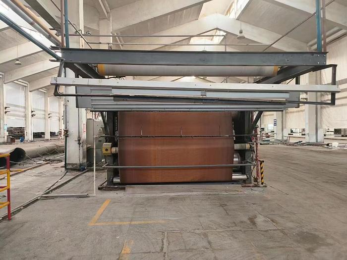 Used Morrison sanforizing machine for fabric