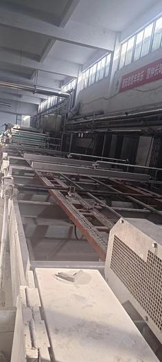 Used Red flag Clip Chain Mercerizing Machine for fabric