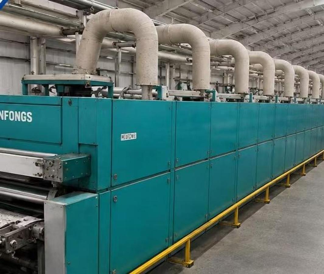 Used Monfongs stenter for fabric