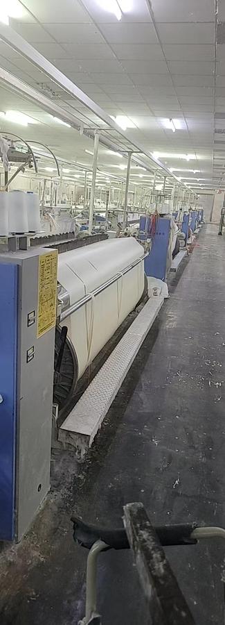 Used 48 sets Red flag Air jet loom for fabric