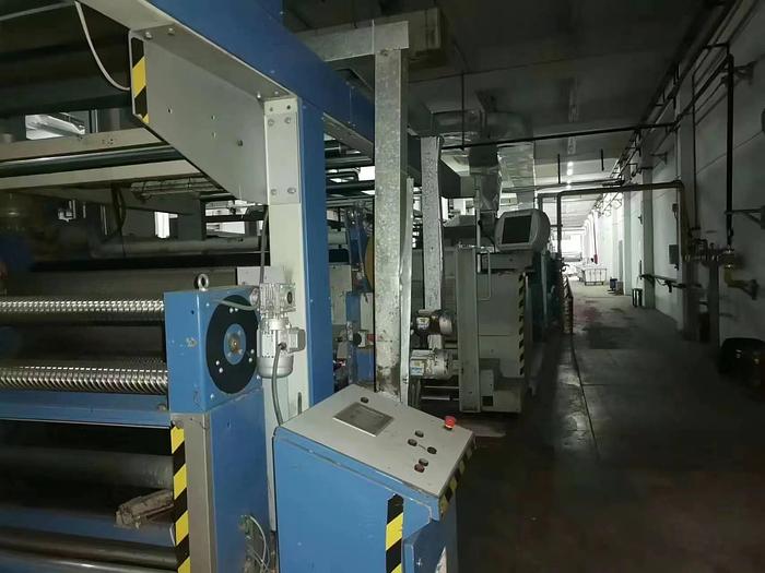 Used Monfongs Stenter machine for fabric