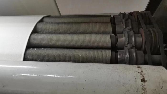 Used Crosta raising machine for fabric