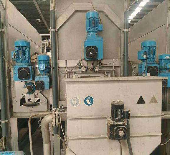 Used Germany Erbatech washing machine for fabric