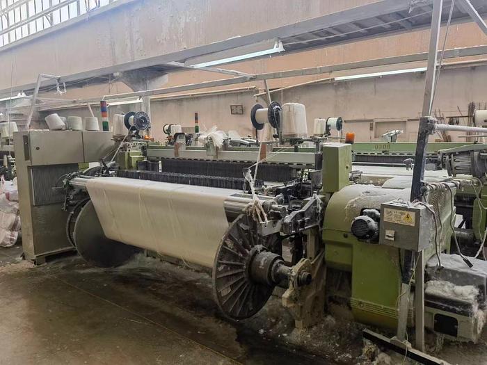 Used 24 sets Somet Thema 11 Excel rapier loom for fabric