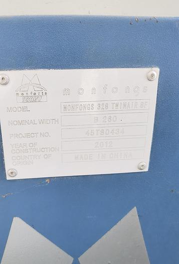 Used Monfongs stenter for fabric