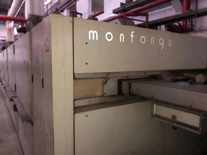 Used Monfongs Stenter machine for fabric