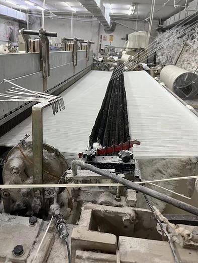 Used Red flag Air jet loom for fabric