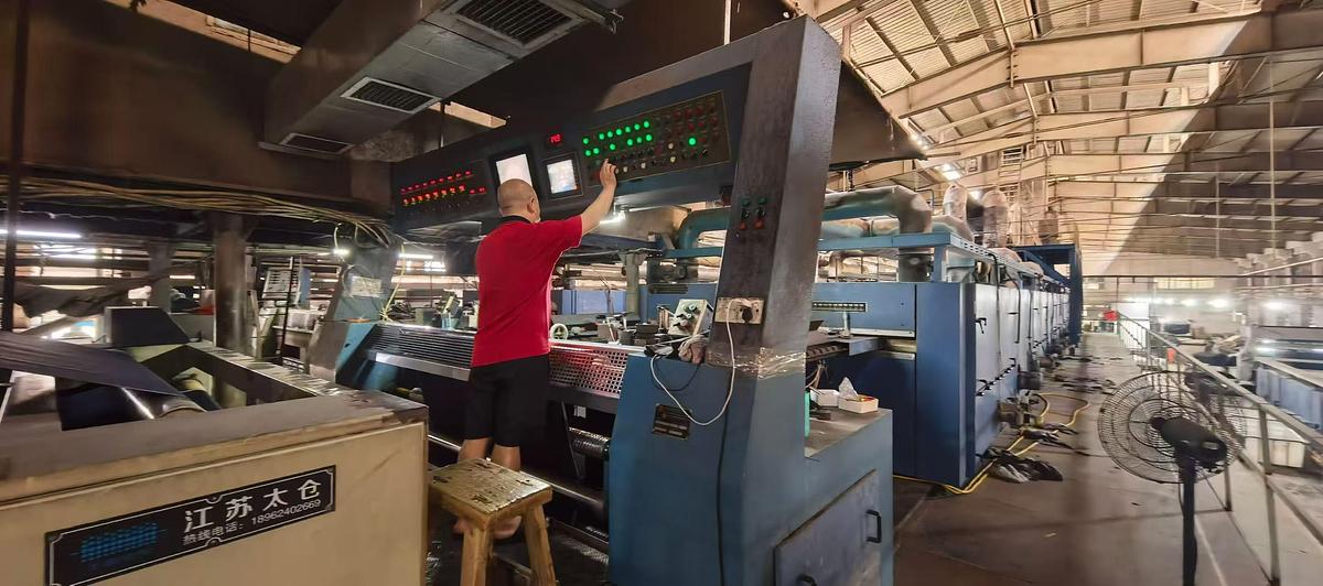 Used Used Shaoyang stenter for fabric