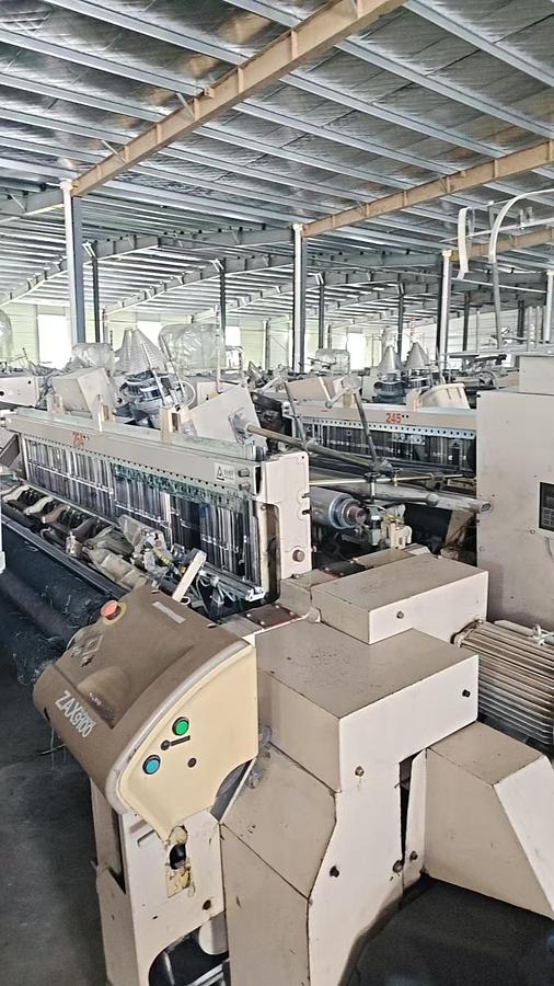 Used 100 sets Tsudakama ZAX9100 air jet loom for fabric