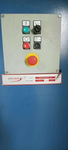 Used Santex compactor for fabric