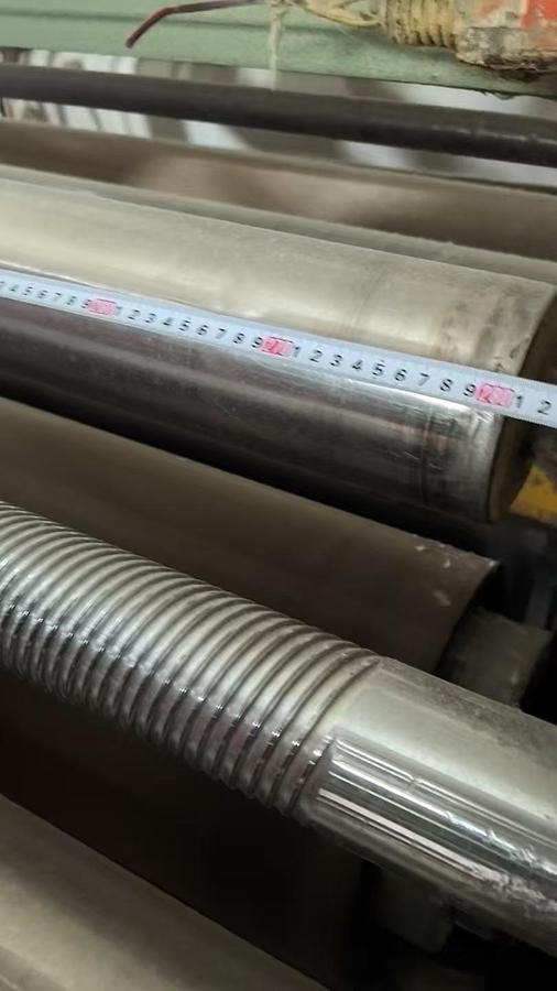 Used Ramisch calender for fabric