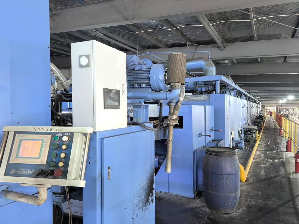 Used Chinese stenter for fabric