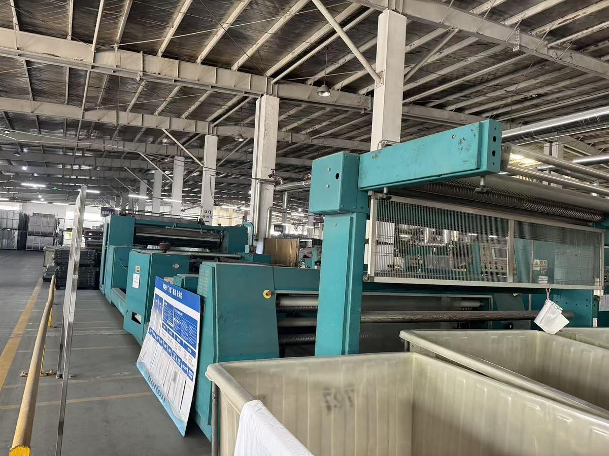 Used 2013 2 sets Lafer compactor machine for fabric