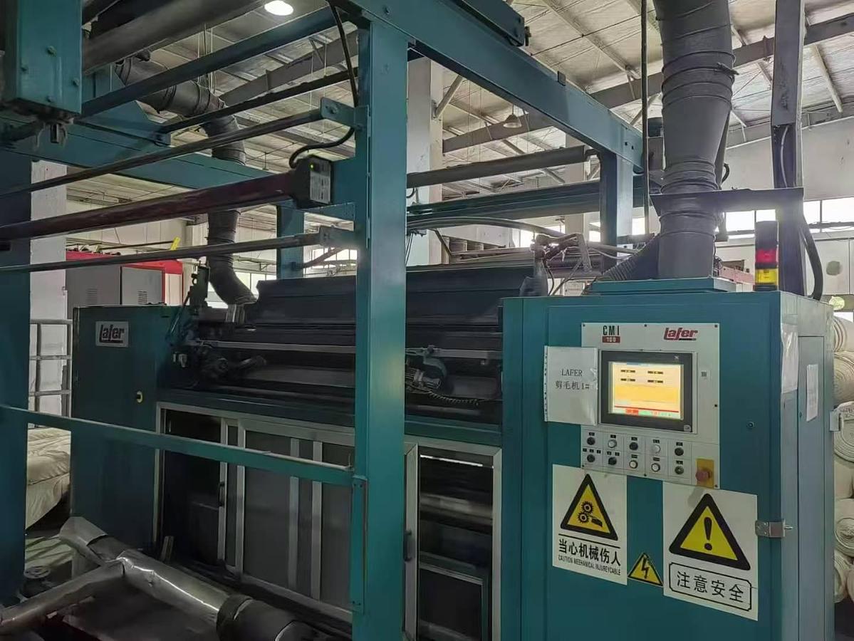 Used 8 sets Lafer Raising &Shearing &Sueding machine for fabric