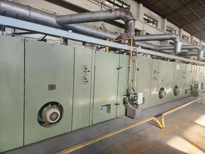 Used RIXIN Stenter machine for fabric