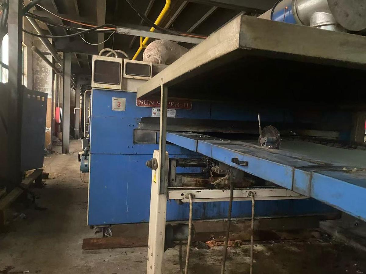 Used ILsung Sun-super stenter for fabric