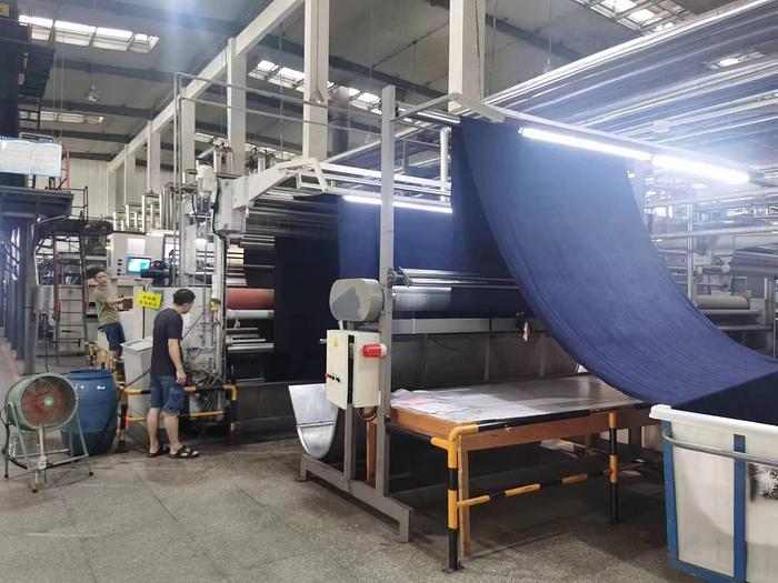 Used Bruckner stenter for fabric