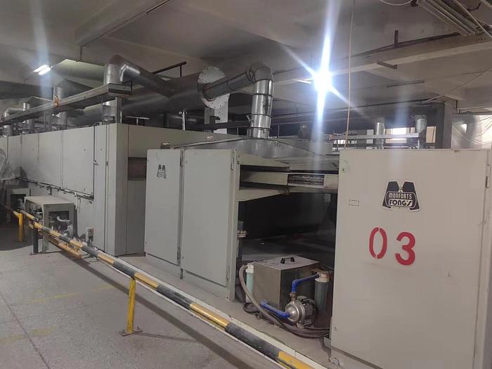 Used Monfongs stenter for fabric