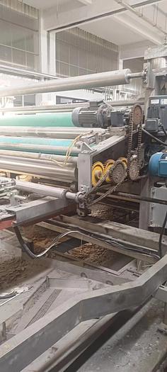 Used Red flag Clip Chain Mercerizing Machine for fabric
