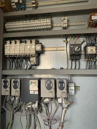 Used Bianco slitting machine for fabric