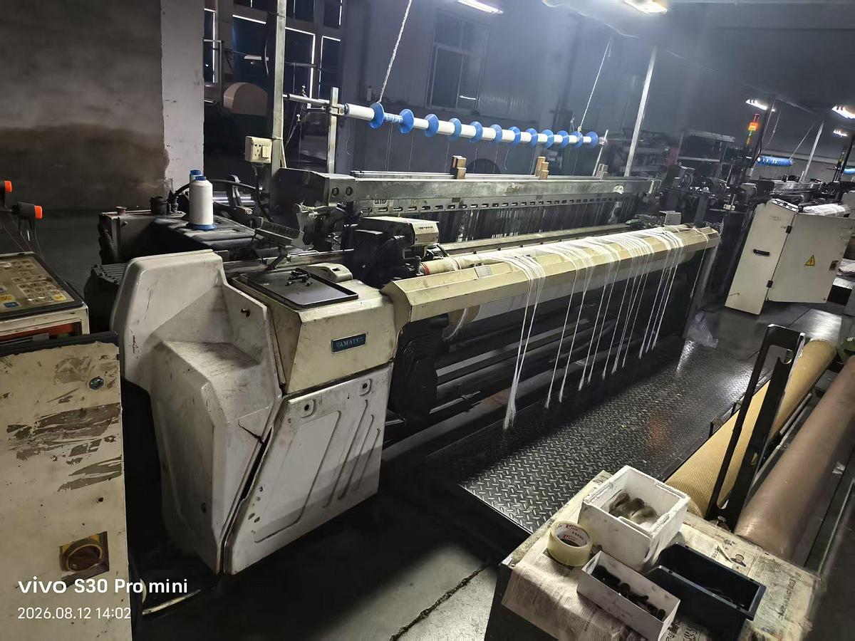 Used 1997  10 sets Vamatex P401 rapier loom for fabric