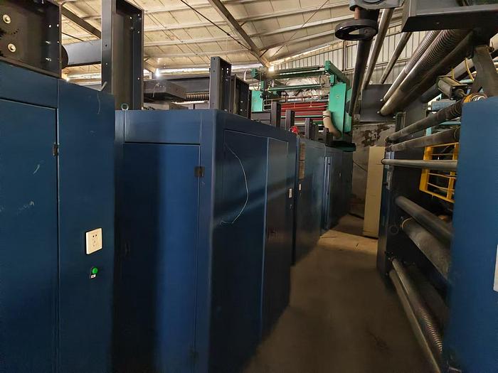 Used Chinese Yingyou raising machine for fabric