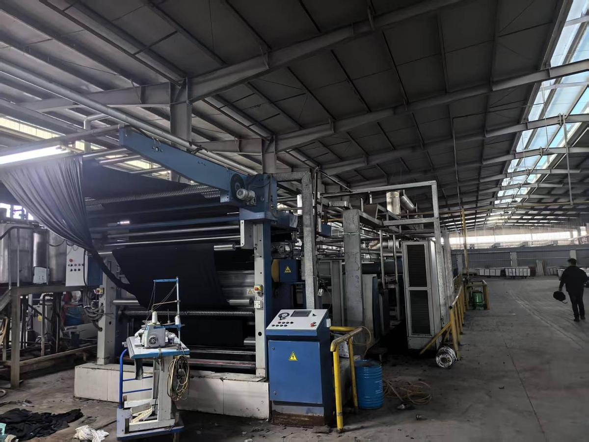 Used Monfongs stenter for fabric