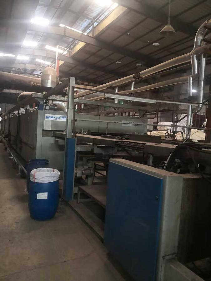 Used Babcock stenter for fabric