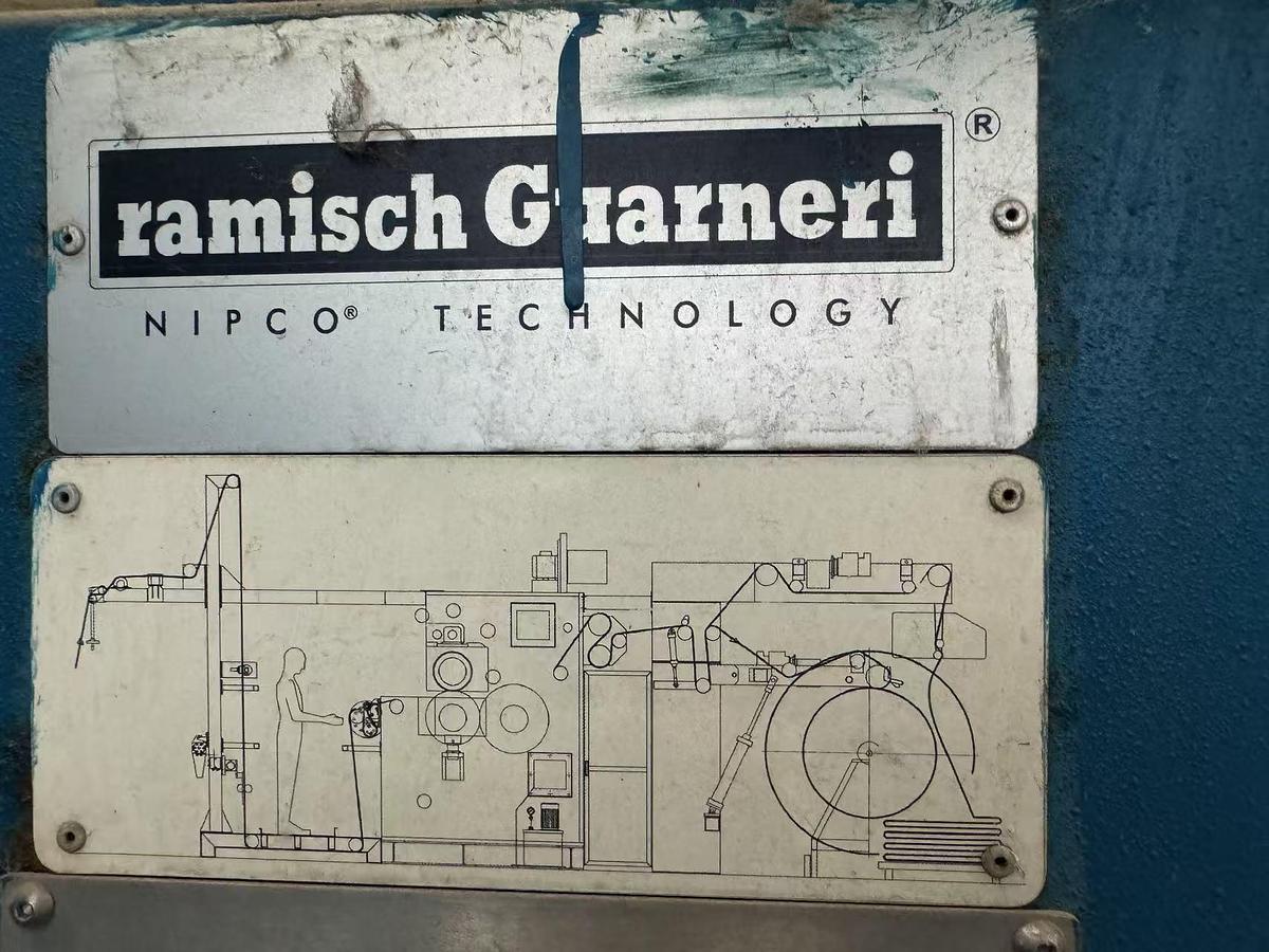 Used Ramisch calender for fabric