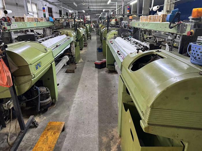 Used 14 sets Thema super excel loom for fabric