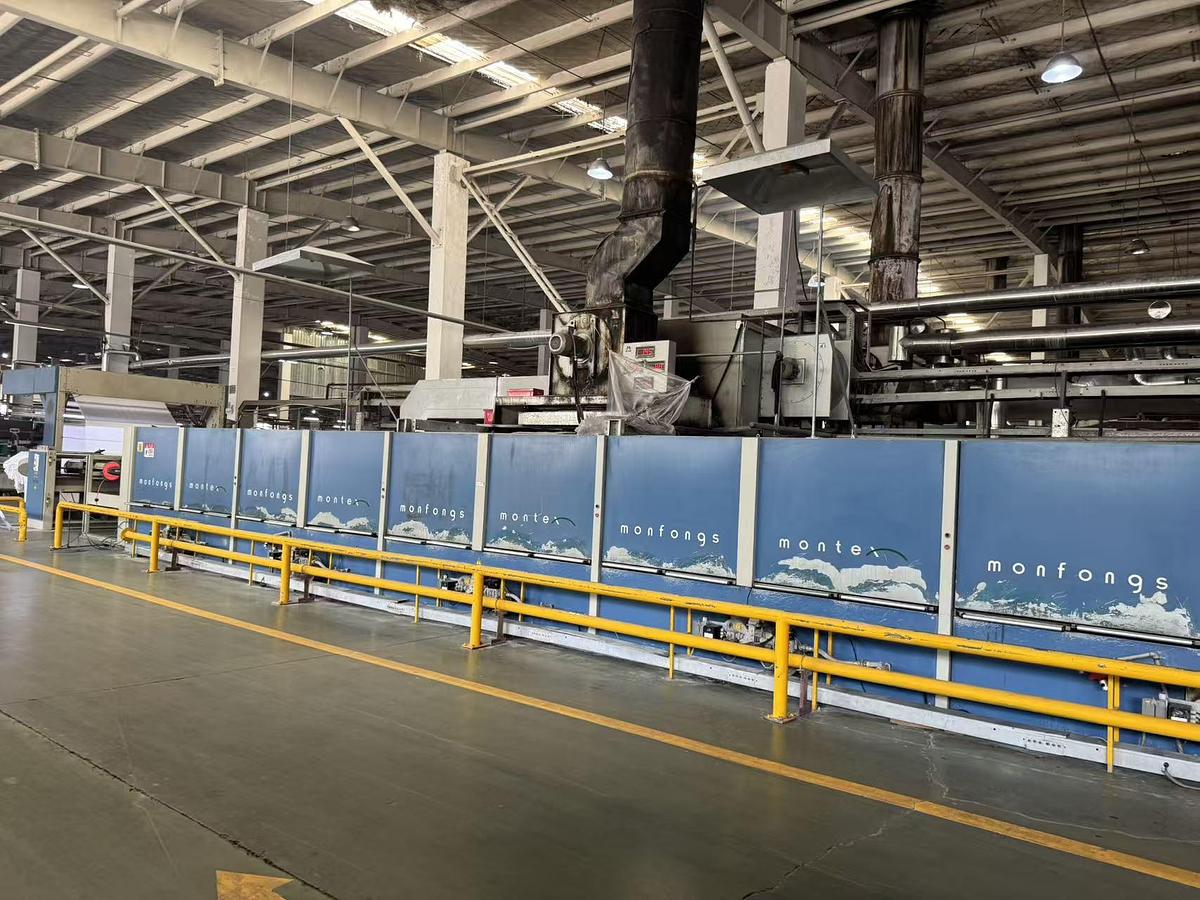 Used 2016 2 sets Monfongs stenter for fabric