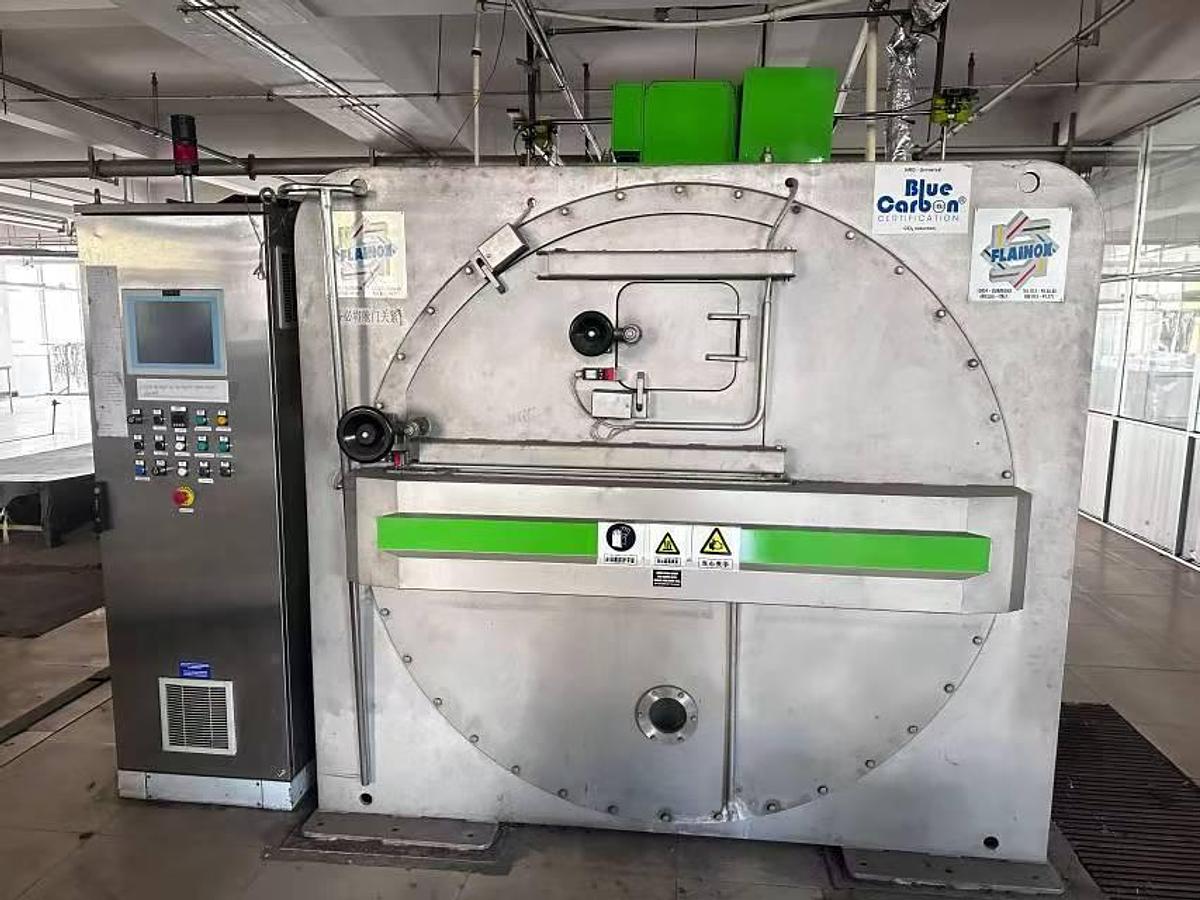 Used washing and drying machine for fabric