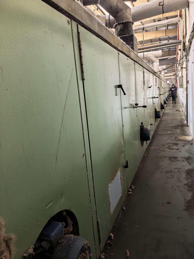 Used IL SUNG stenter for fabric