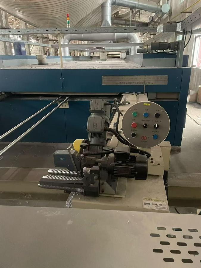 Used HAIDA stenter for fabric