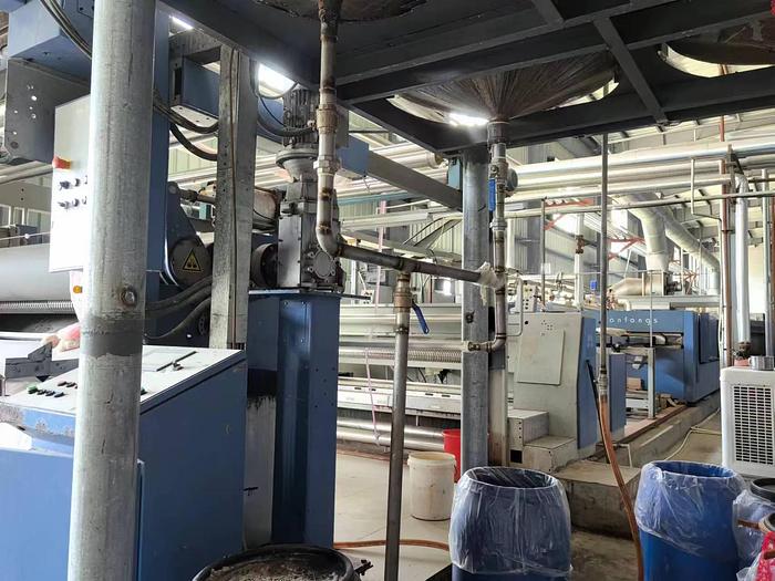 Used Monfongs stenter for fabric