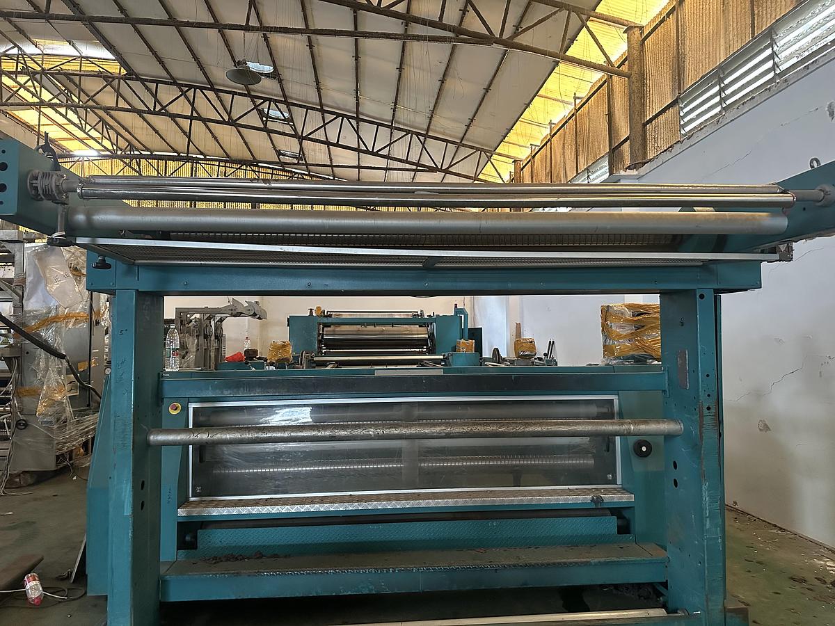 Used 2013 2 sets Lafer compactor machine for fabric