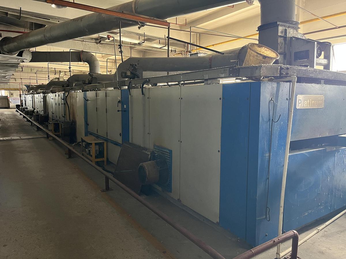 Used 2011 Ehwha stenter for fabric