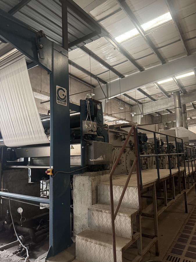 Used Goller mercerizing machine for fabric