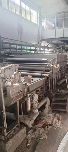 Used Red flag Clip Chain Mercerizing Machine for fabric