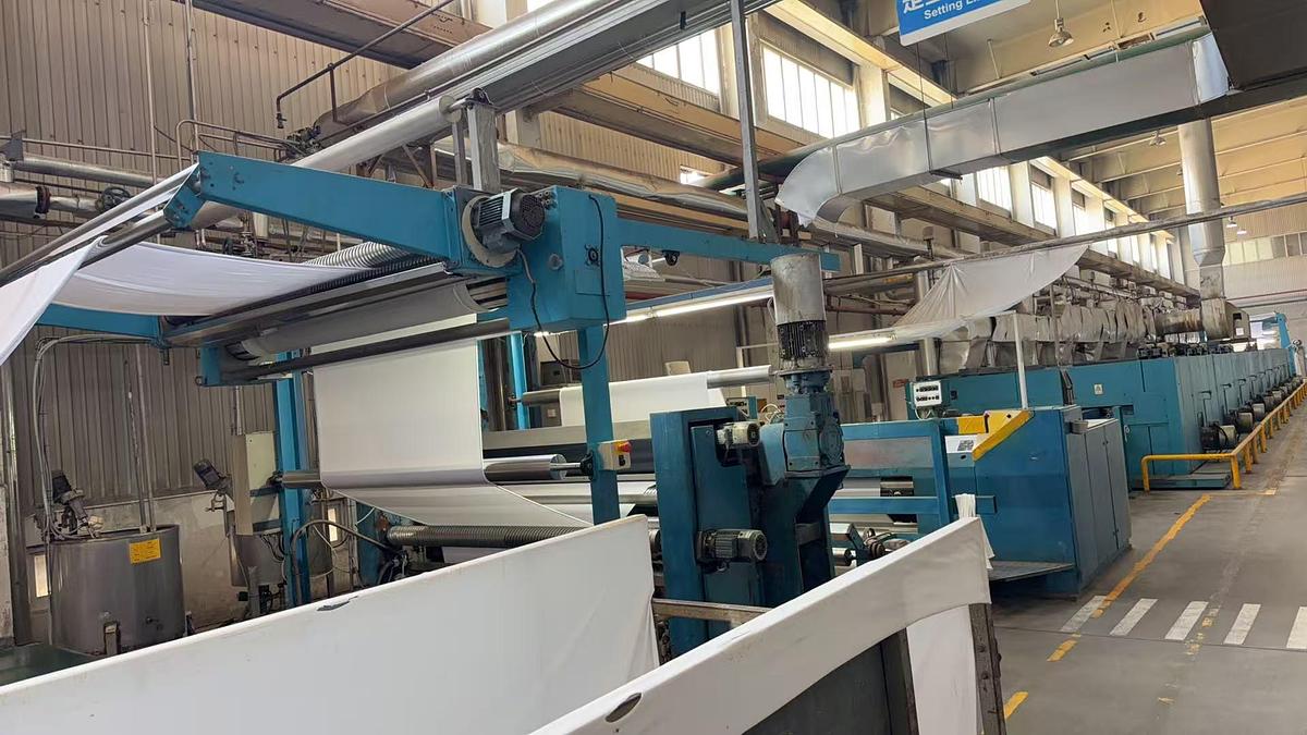 Used 2 sets Germany Kranze K30 Stenter for fabric