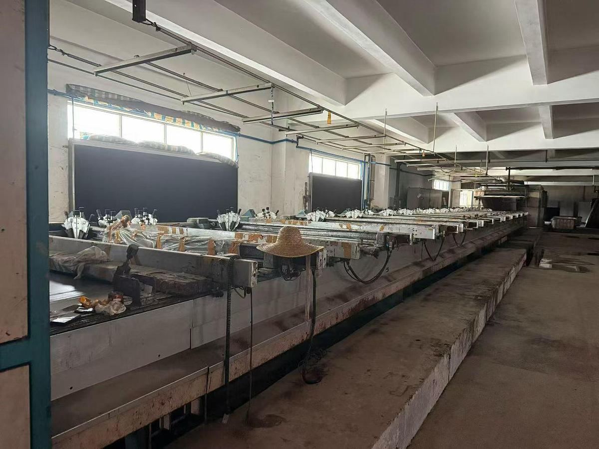 Used Switzerland Buser flatbed printing machine for fabric