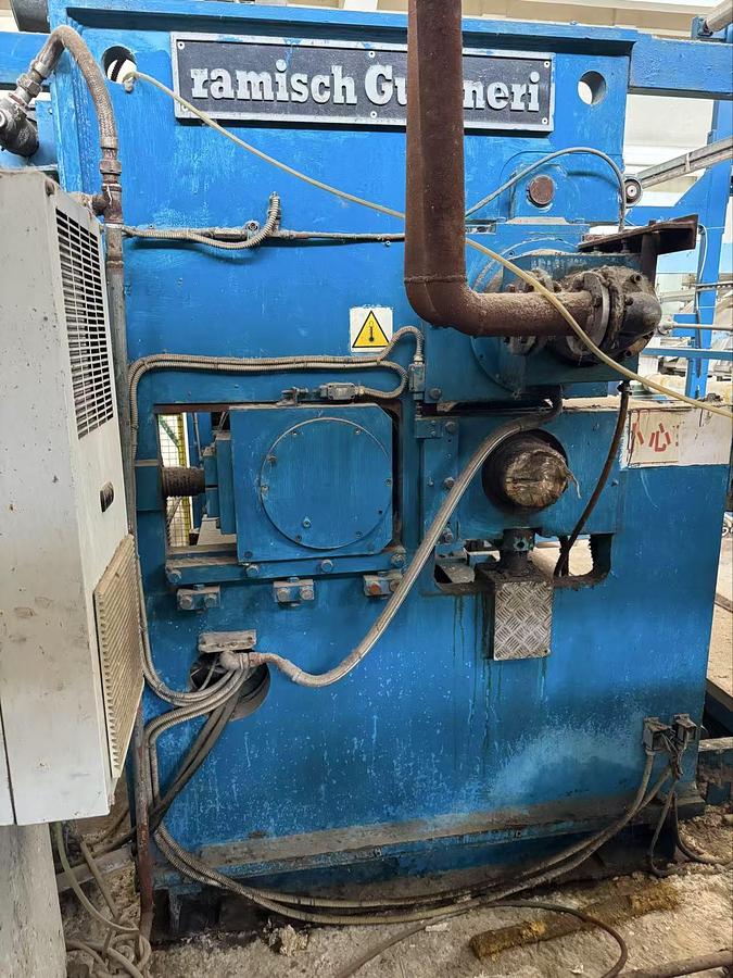 Used Ramisch calender for fabric