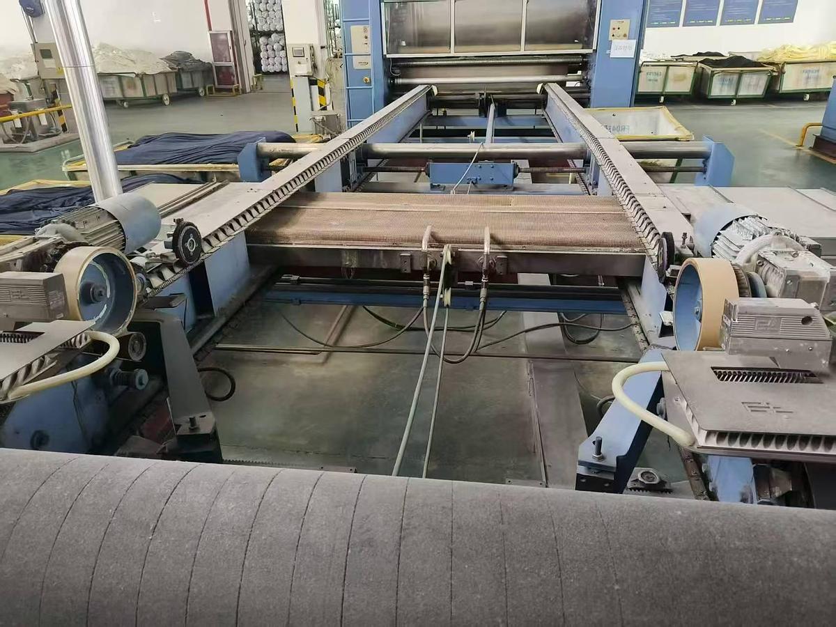 Used Santex compactor for fabric