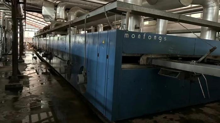 Used Monfongs stenter for fabric