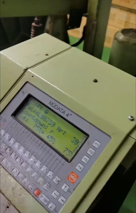 Used 30 sets Muller label loom for fabric