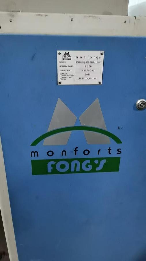 Used Monfongs stenter for sale