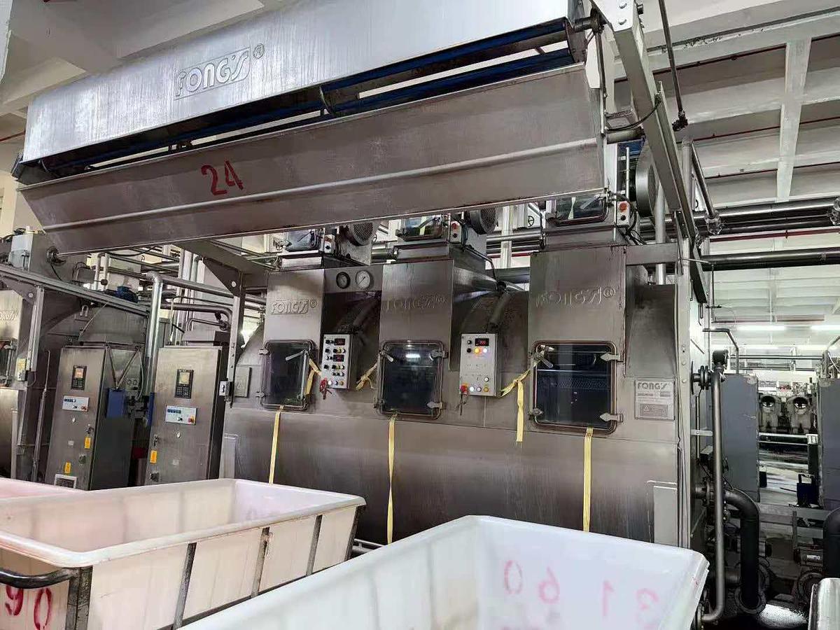 Used Fongs Dyeing Machine for fabric