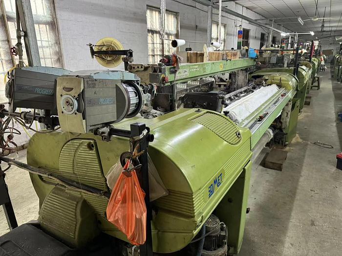 Used 14 sets Thema super excel loom for fabric