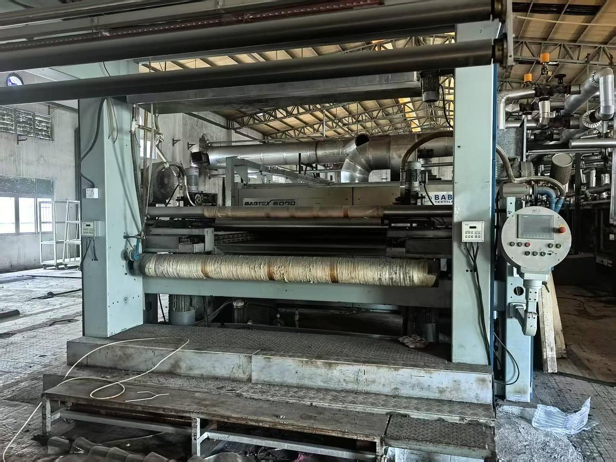 Used Babcock stenter for fabric