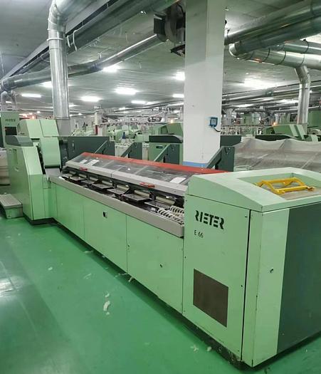 Used 2014 Rieter E66 comber 1:6 for industrial spinning